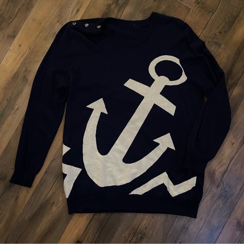 Joie Anchor Navy Sweater- Mββ